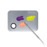 Stainless Steel Artist Mixing Palette with Spatula