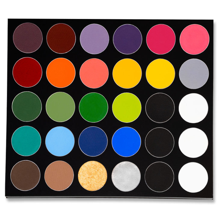【mehron】AQ 30 Color Palette ボディペイント　アート mehron】AQ 30 Color Palette ボディペイント アート