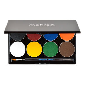 Paradise Makeup AQ™ - 8 Color Palette - Mehron Canada