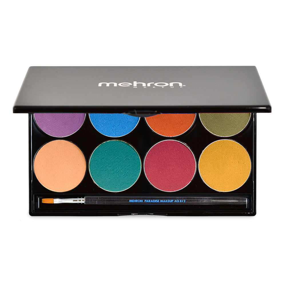 Paradise Makeup AQ™ - 8 Color Palette | Face and Body Painting Kit